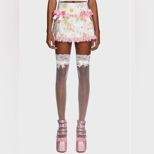 Dolls Kill x Care Bears | Cloud Wishes Pleated Skirt